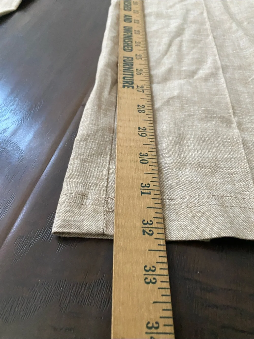Amiani linen blend pant men’s size 30 fits like 31